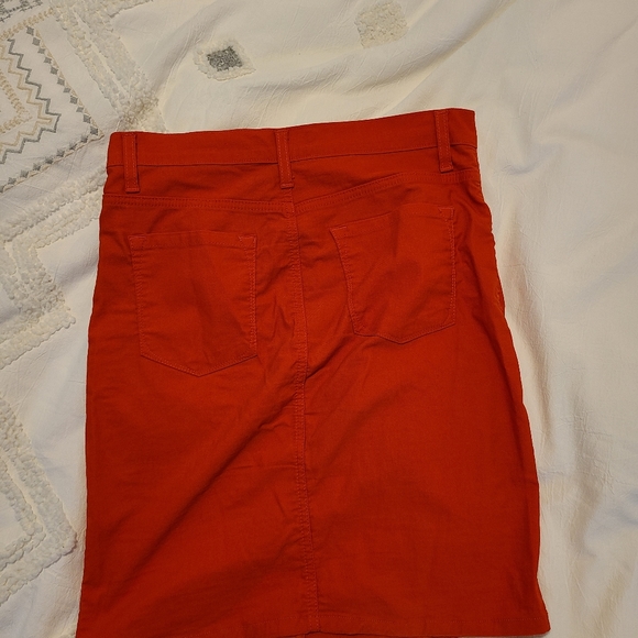 Tangerine Jean skirt, Karen Kane brand, size medium - Picture 2 of 3